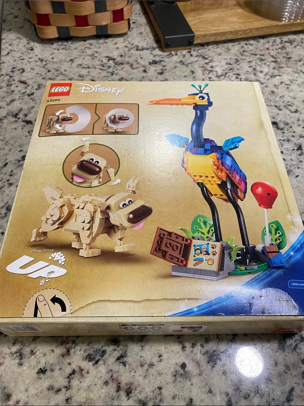 New Sealed LEGO Disney Pixar Kevin & Dug Set - Blue, Yellow, Orange, Red
